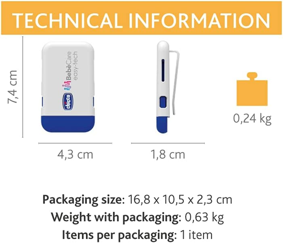 CHICCO BEBECARE Easy-Tech safety sensor for car seat