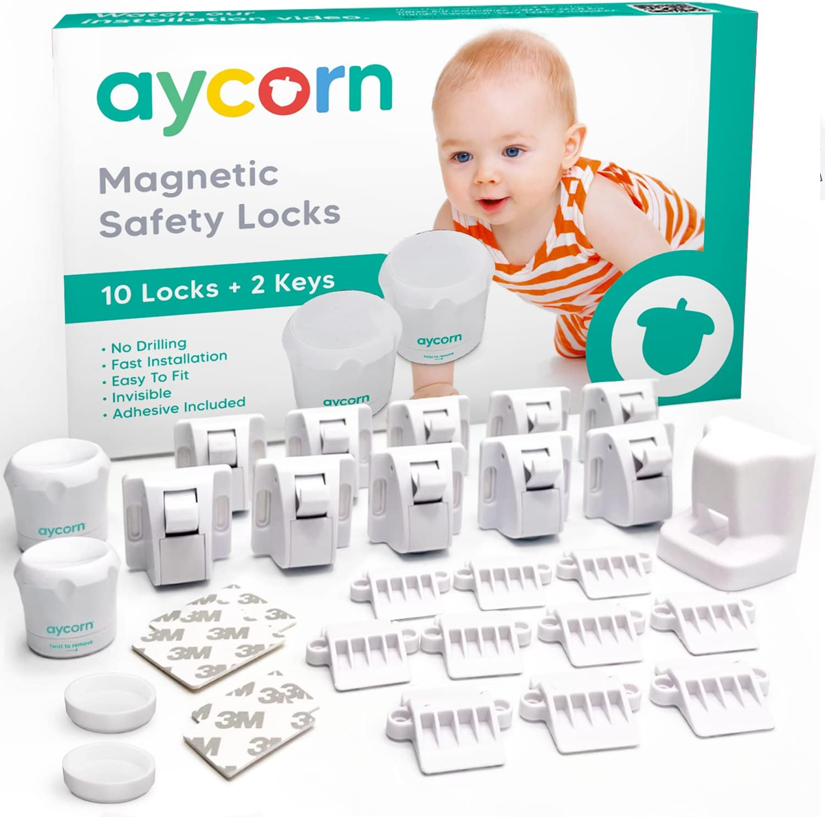AYCORN cabinet and drawer protectors