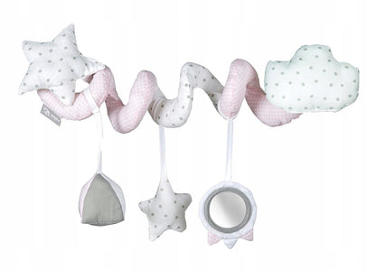 ROBA spiral with sounds and a mirror for a stroller, crib, or car seat