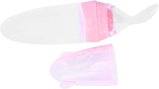 SLEEPBABY silikonová lžička s dávkovačem na krmení 90 ml 20 cm