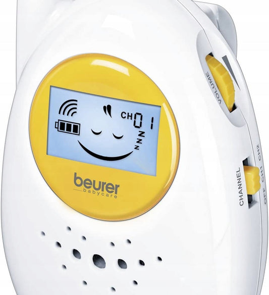 BEURER BY 84analogue electronic nannycolour white and yellowdimensions 6.5 x 11 cmmains power supply for the