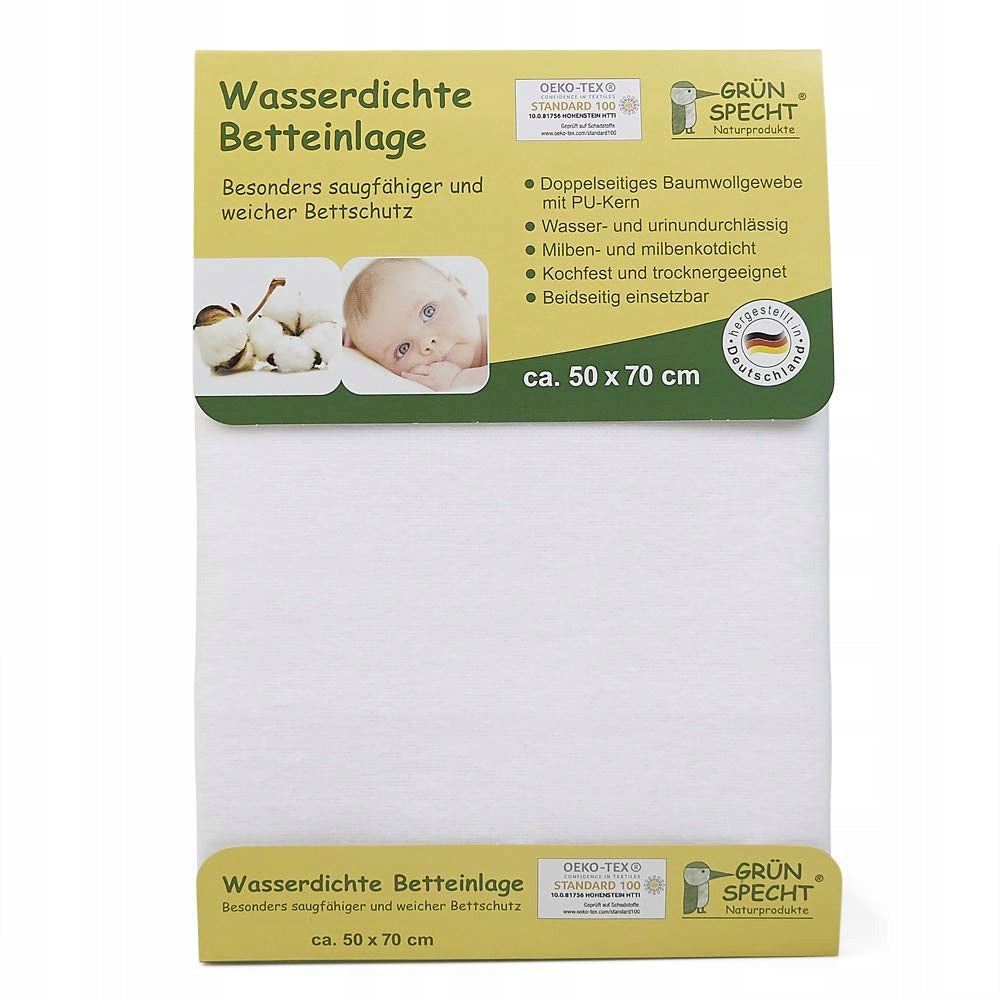 NATURSPECHT waterproof mattress protector 50x70 cm