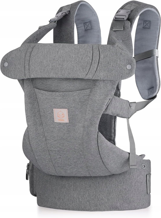 GAGAKU Babytrage, ergonomische Baby-Bauchtrage für Neugeborene, 0-12 Monate