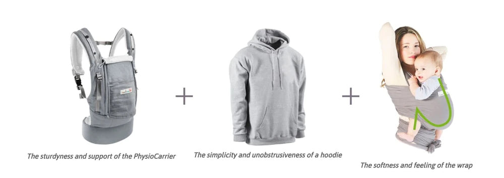 LOVE RADIUS Hoodie Carrier ergonomic carrier