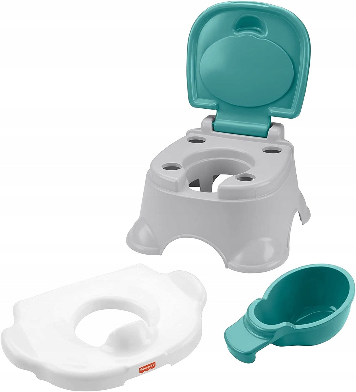 FISHER-PRICE nocnik podest nakładka 3w1 z wyjmowaną wkładką i antypoślizgową podstawą