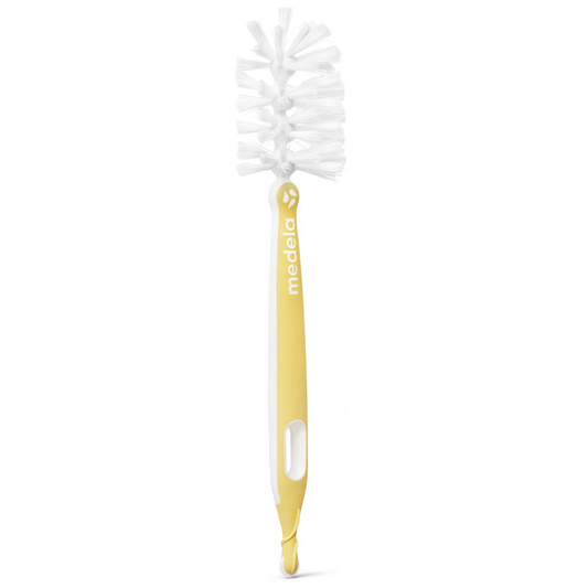 MEDELA 2v1 kartáč na čištění dudlíků a lahví 30 cm + stojan