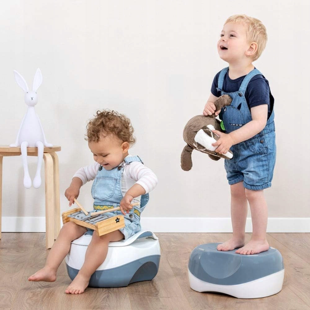 SAFETY 1ST 3-in-1 potty, potty, seat pad, footrest