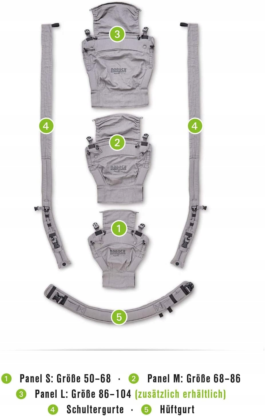 HOPPEDIZ soft baby carrier