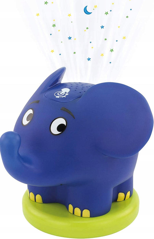 ANSMANN Slon projektor hvězd LED + melodie