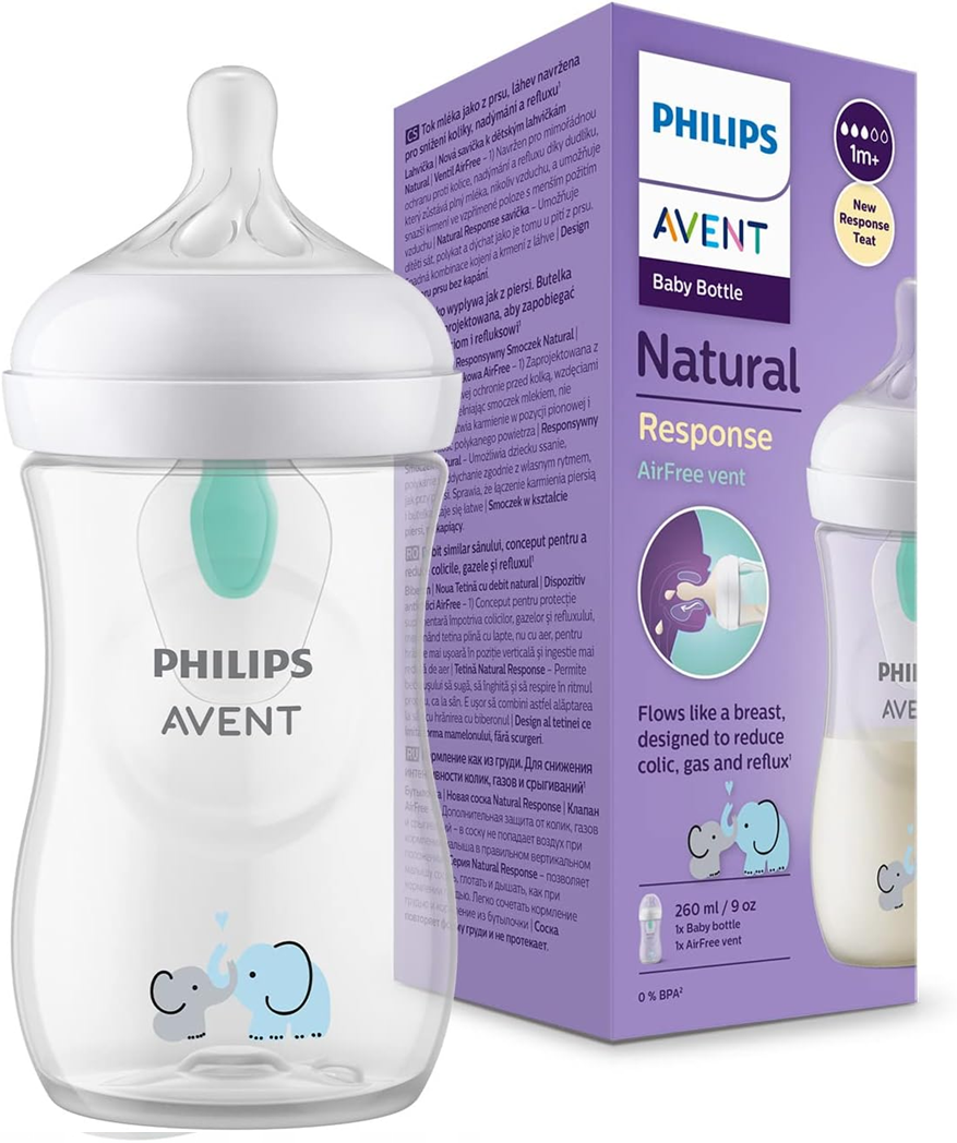 PHILIPS AVENT Natural RESPONSE Flasche 260 ml ab 1 Monat+ AIR FREE VENT