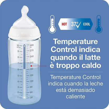NUK sada NO COLIC 4 lahvičky košík KONTROLA TEPLOTY