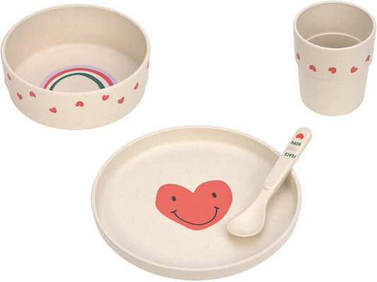LASSIG Happy Fruits Lemon children's tableware set