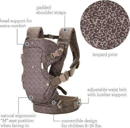 INFANTINO FLIP 4v1 ergonomické nosítko 3,5 - 14,5 kg