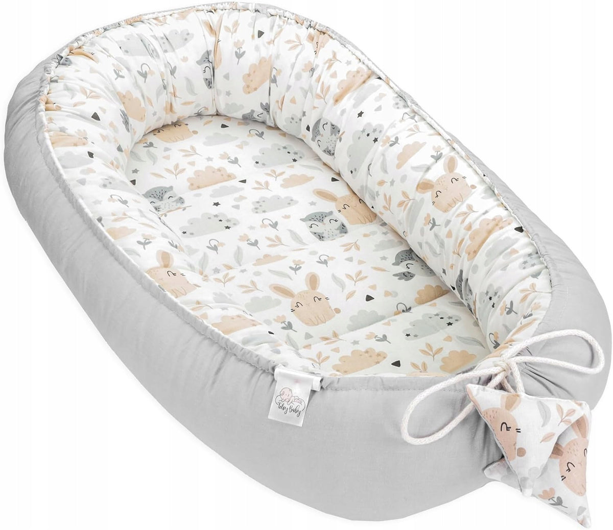 TOTSY BABY kojenecké hnízdo kokon 90 x 50