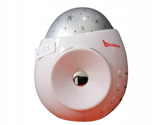 BADABULLE My Music and LightStar projector, music box, bedside lampCan be connected to a smartphone or MP3