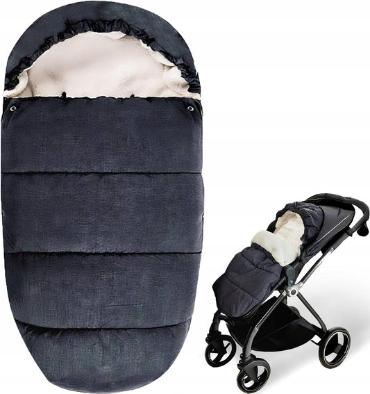 universeller gefütterter Fußsack für Kinderwagen, 0–3 Jahre