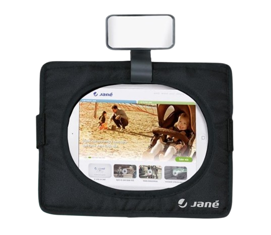 JANE 2-in-1-Autospiegel zur Beobachtung des Kindes und Tablet-Hülle 20x26 – Produktfoto 3
