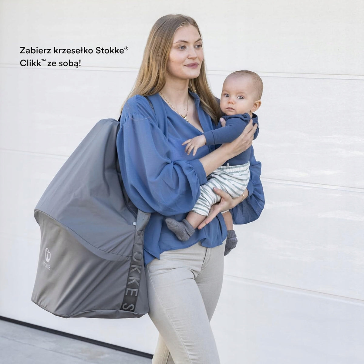 STOKKE CLICKK torba na krzesełko do karmienia