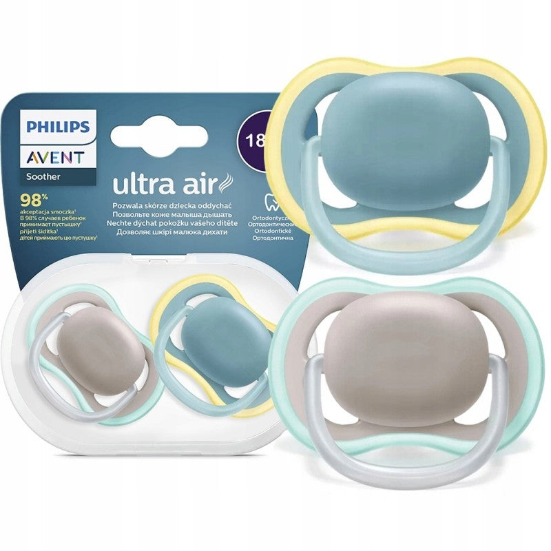 PHILIPS AVENT Ultra Air suzete x 2 18 luni+