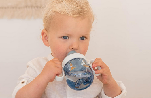 MEPAL Vaso antiderrame con boquilla doble cara 200 ml 6 m+ Sippy Cup