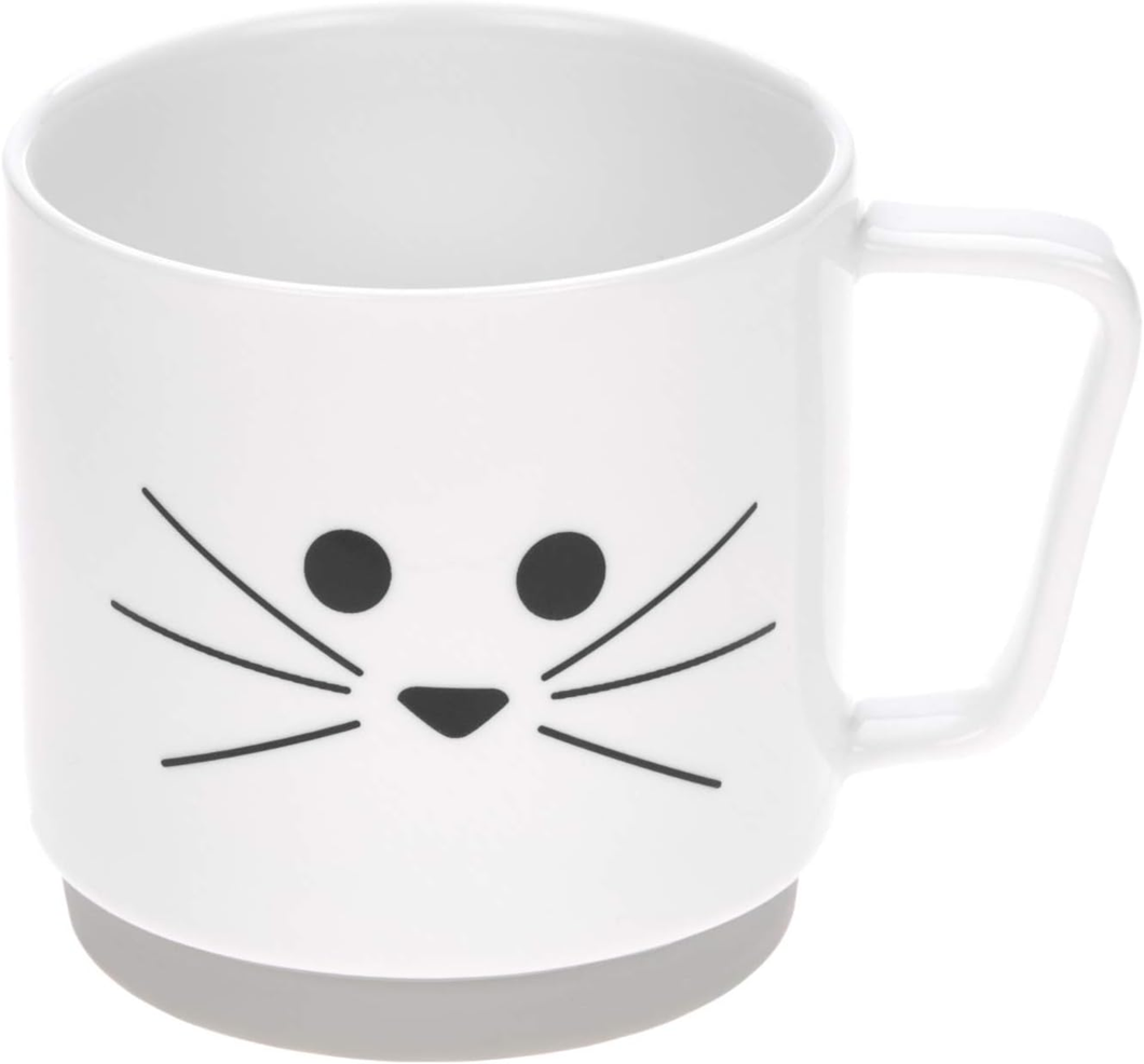 LASSIG Little Chums sada porcelánového nádobí - talíř hrnek
