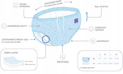 BAMBINO MIO swimming diaper