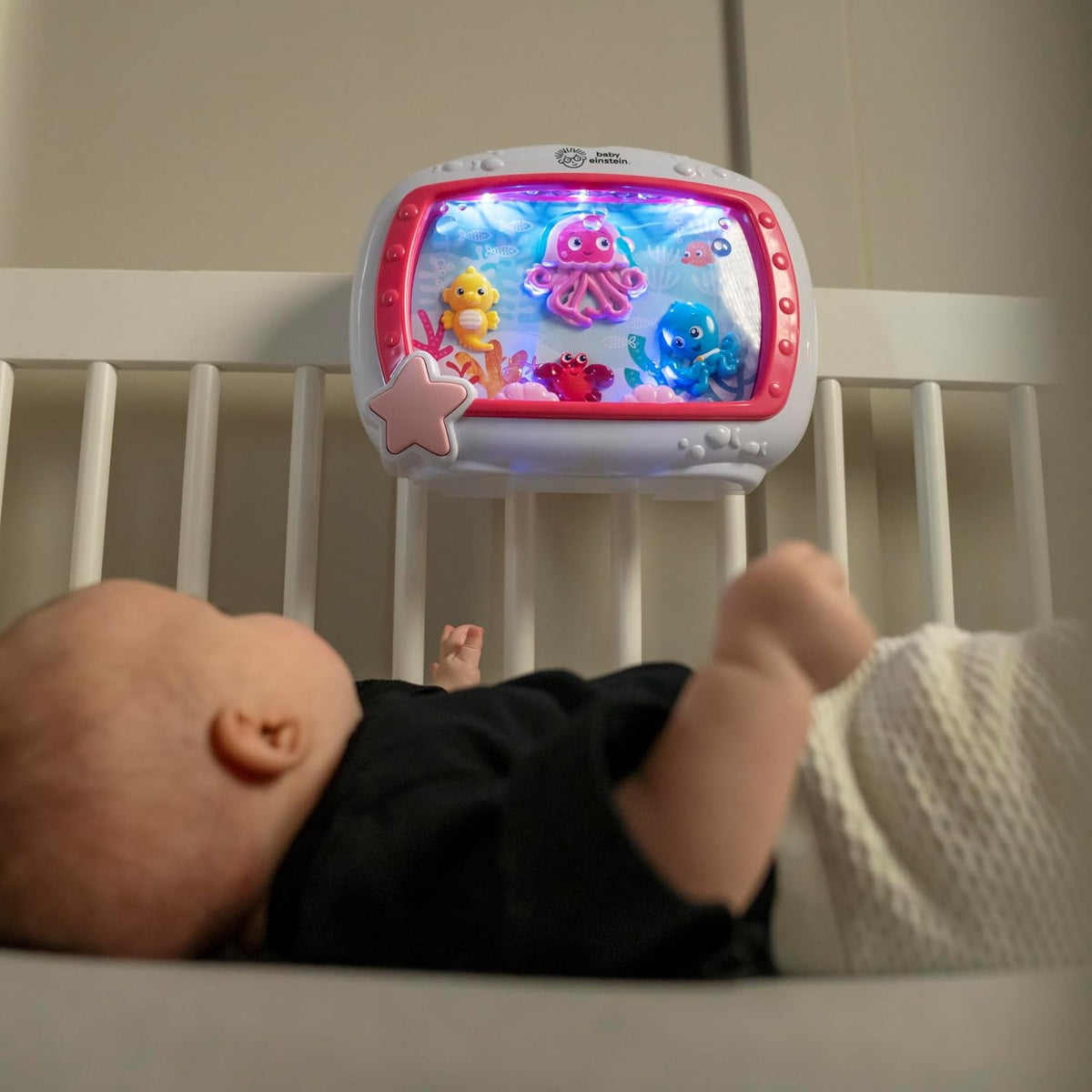 BABY EINSTEIN Ocean Dreams music box with lights + remote control, 22 x 29 cm