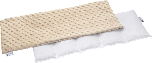 MEDIPARTNERS termofor s třešňovými peckami VELKÝ 800g 60x20 cm MINKY