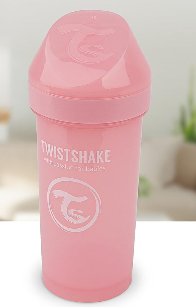 TWISTSHAKE Kid Cup εκπαιδευτικό ποτήρι με στόμιο και αναδευτήρα, 360 ml, 12+ μηνών – φωτογραφία προϊόντος 3