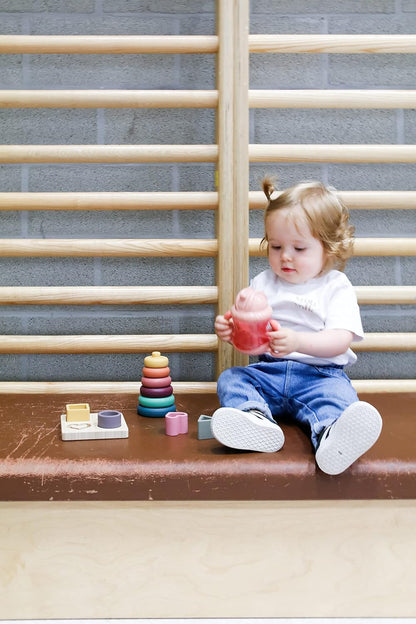 Nuby silikonová skládací pyramida věž 6m+ 6ks.