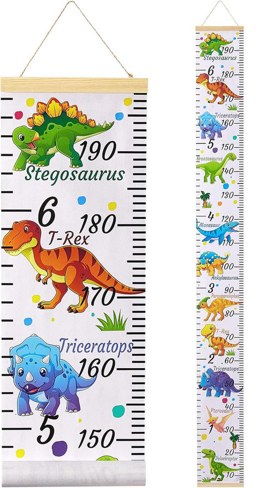 BEINOUgrowth tape measure with dinosaur motifdominant colour whitescale 10-200 cmwidth 20 cmmaterials 93%
