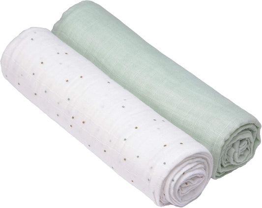 LASSIG bamboo swaddles 120x120