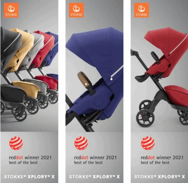 STOKKE Xplory X kočárek PREMIUM UPF50+ do22kg příslušenství