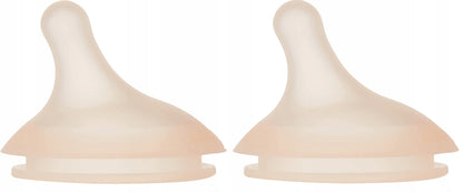 SUAVINEX Zero Zero dudlík na láhev x2 3m+