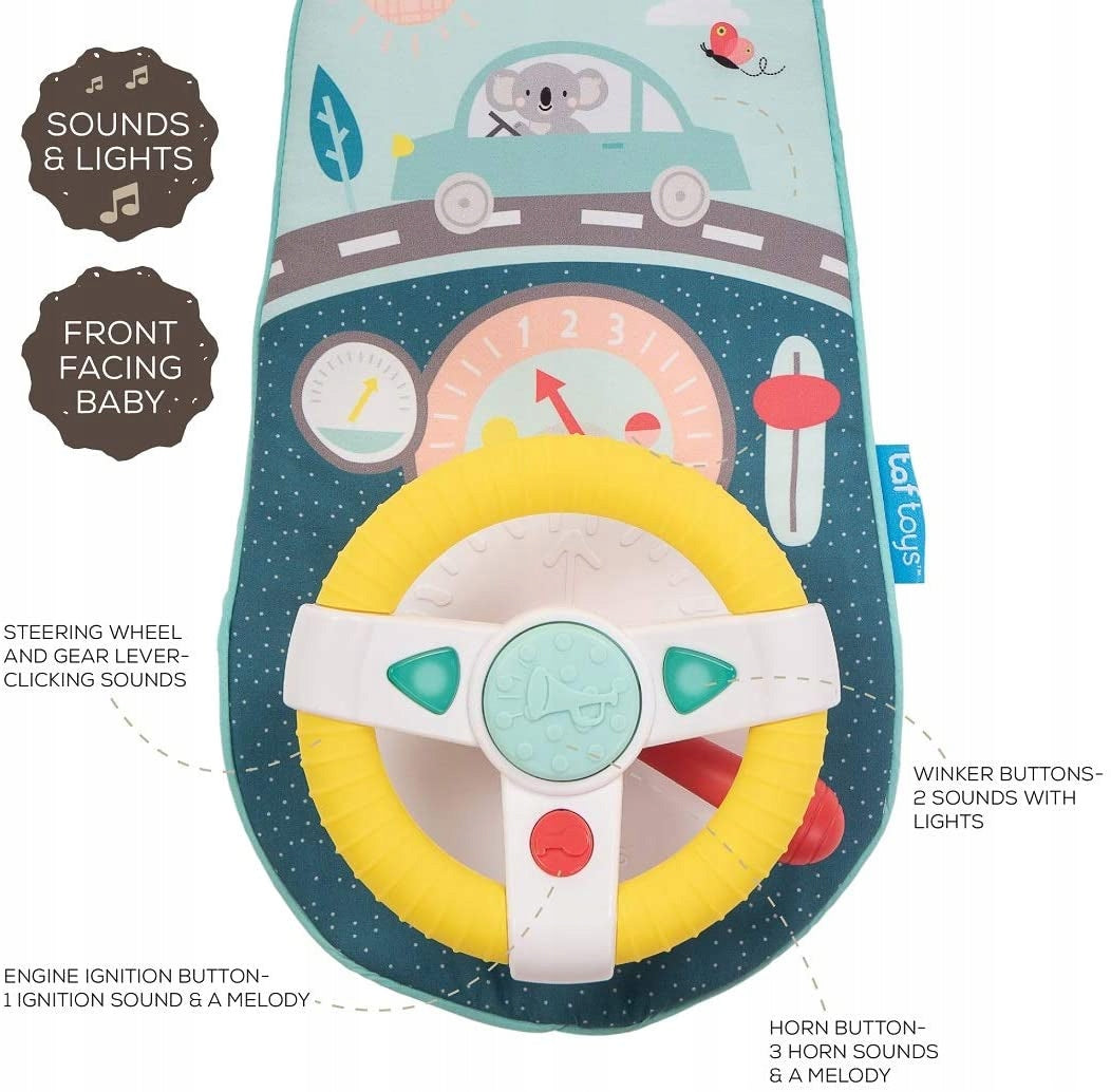 TAF TOYS steering wheel with mirror