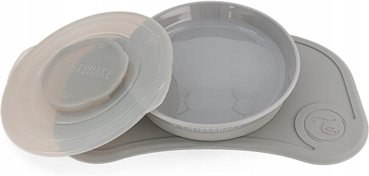 TWISTSHAKE Click Mat MINI plate mat and bowl with lid