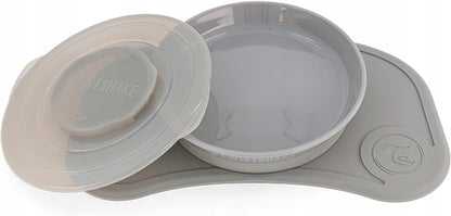TWISTSHAKE Click Mat MINI plate mat and bowl with lid