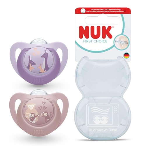 NUK First Choice silicone pacifier x2, 18–36 months