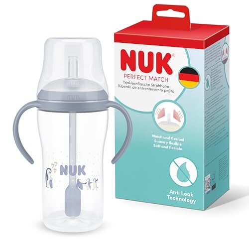 NUK Perfect Match training cup 260 ml from 8 months blue