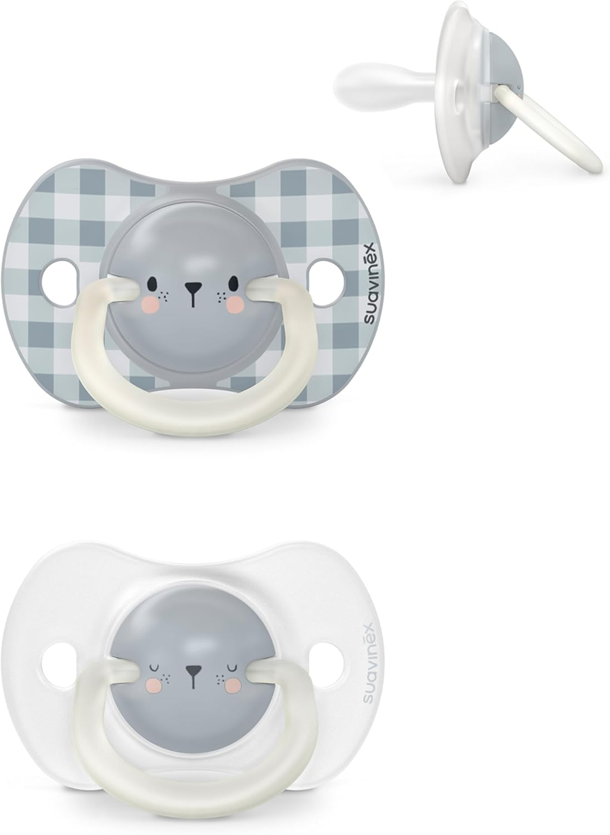 SUAVINEX soothing silicone symmetrical pacifiers