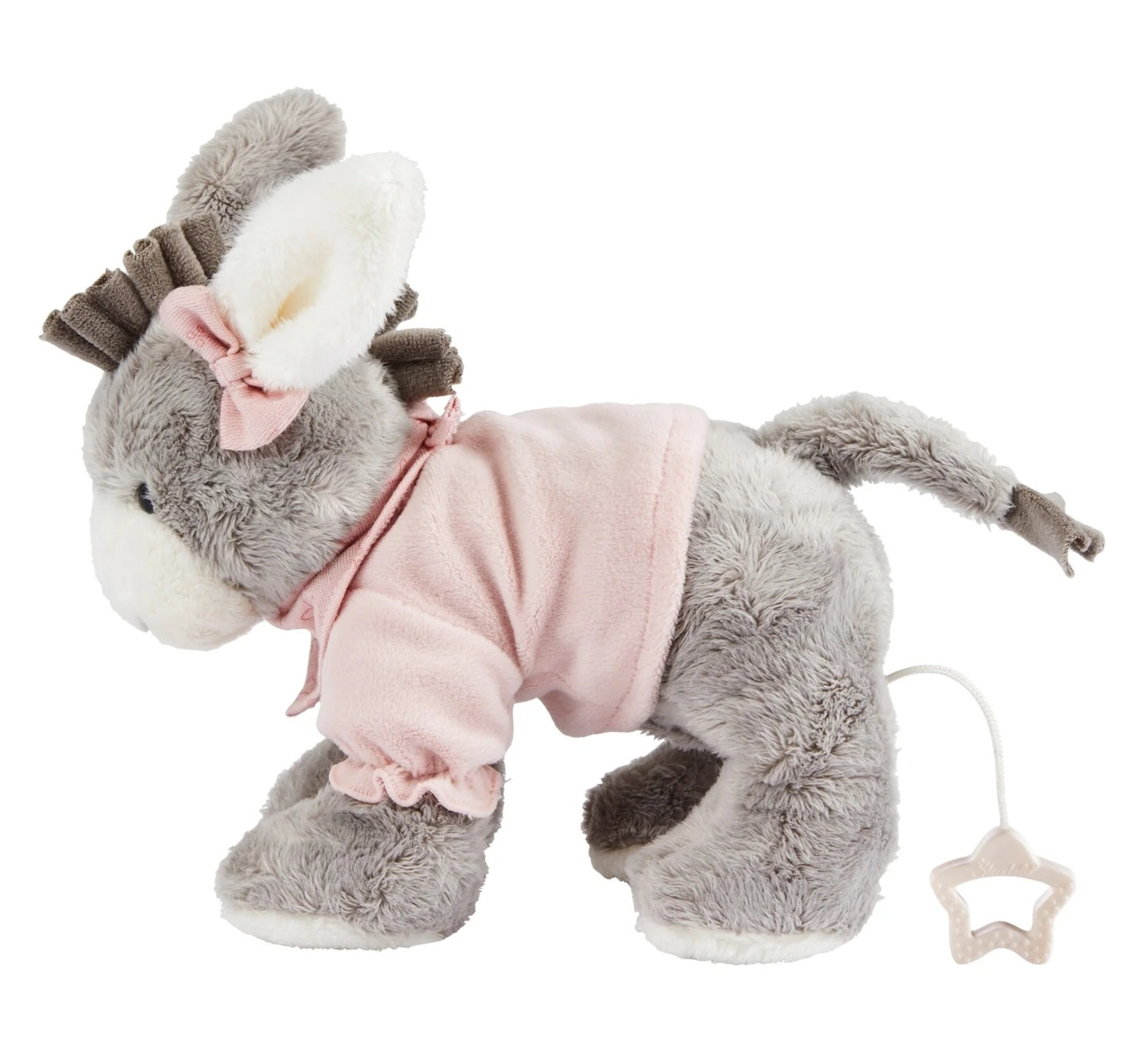 STERNTALER Emmi the Donkey plush toy with La-Le-Lu music box, 20 cm