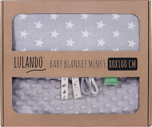 LULANDO baby deken minky 80x100