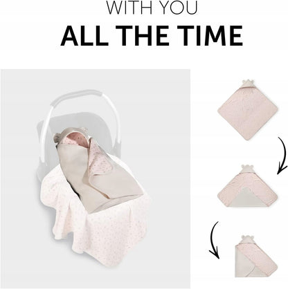 HAUCK SNUGGLE N DREAM car seat and stroller wrap blanket