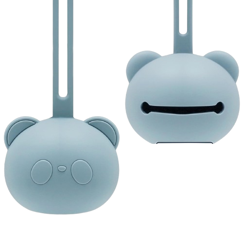 Boîte porte-tétines en silicone 7 x 21 cm PANDA