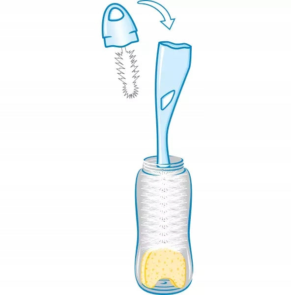 NUK 2-in-1 28 cm bottle and nipple cleaning brush