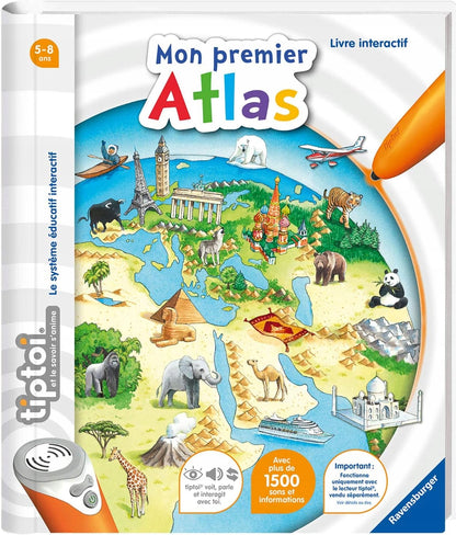 RAVENSBURGER TIPTOI atlas pro interaktivní pero VERZE FRANCOUZSKÁ