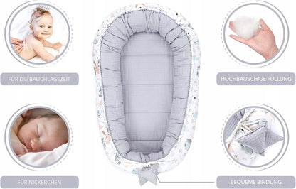 TOTSY BABY baby nest cocoon 90 x 50