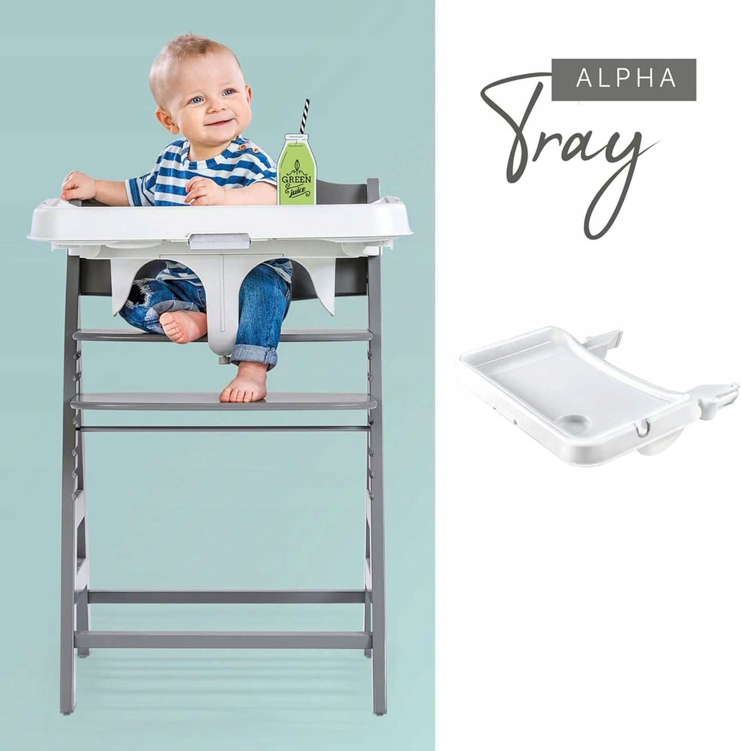 HAUCK Alpha+ Tray súprava príslušenstva k jedálenskej stoličke