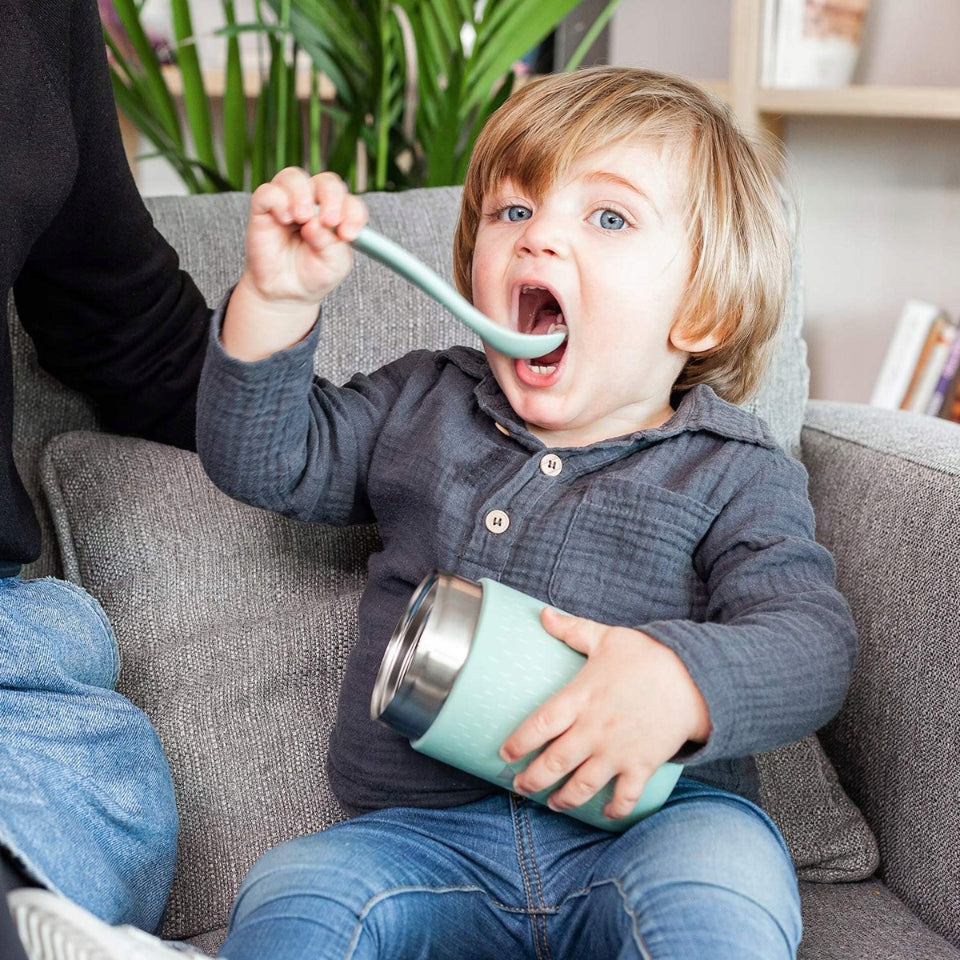 SUAVINEX Selection stainless steel food thermos, 400 ml