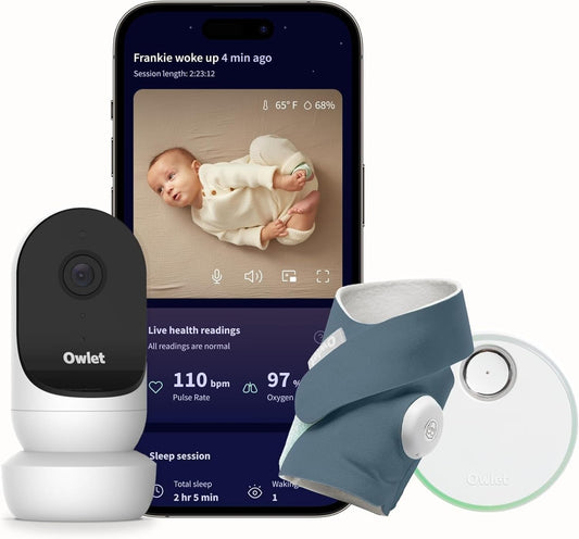 OWLET Cam 2 electronic baby monitor + smart Dream Sock socks